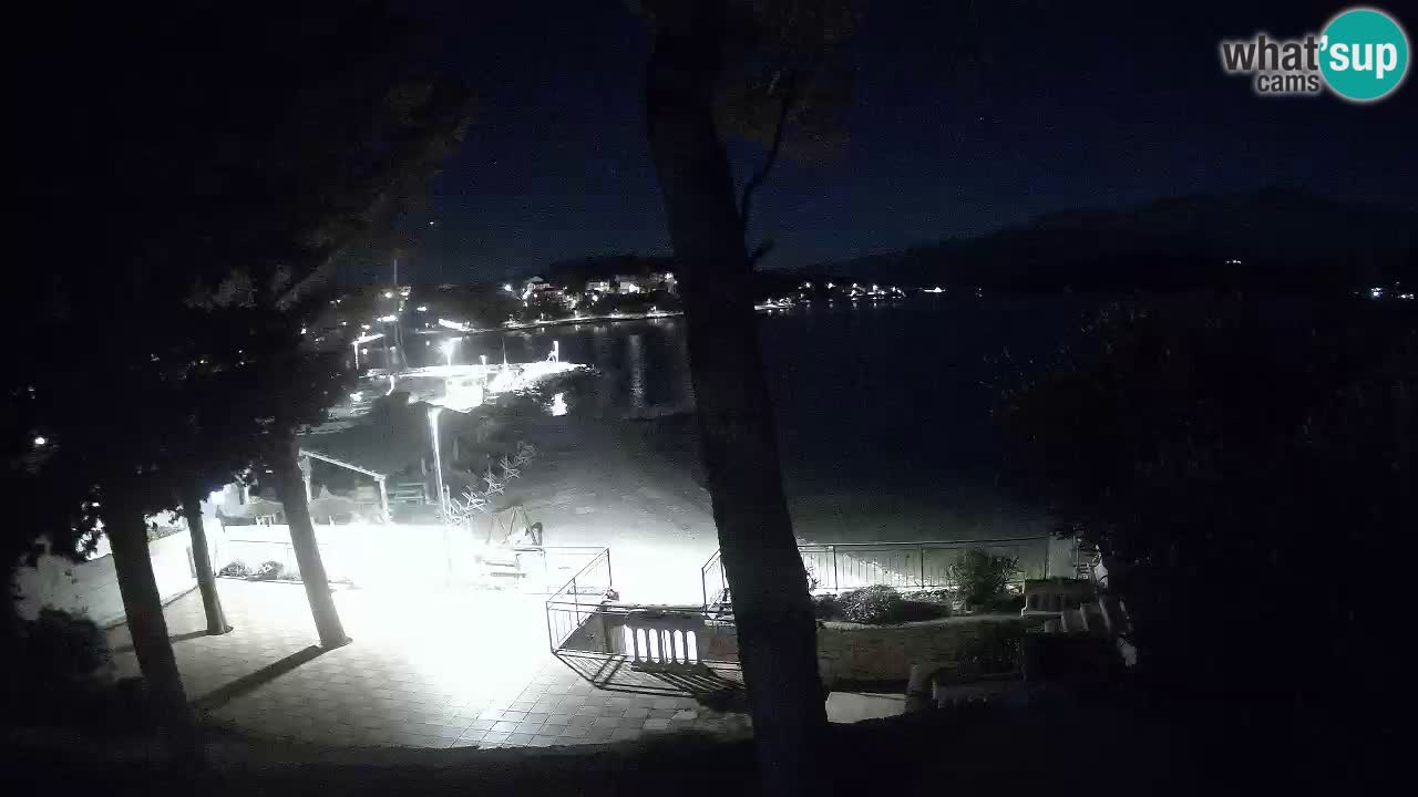 Webcam live Lumbarda – Plage Prvi Žal – Korčula