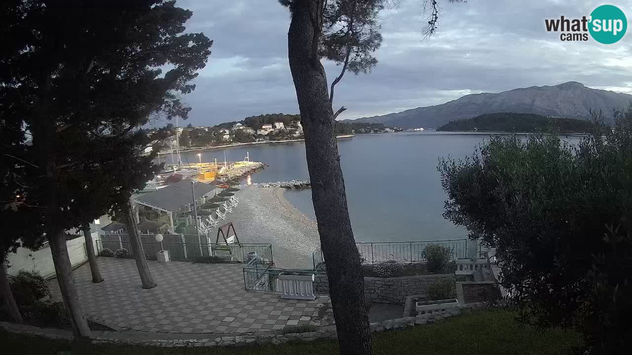 Webcam Lumbarda – Prvi Žal Strand – Korčula