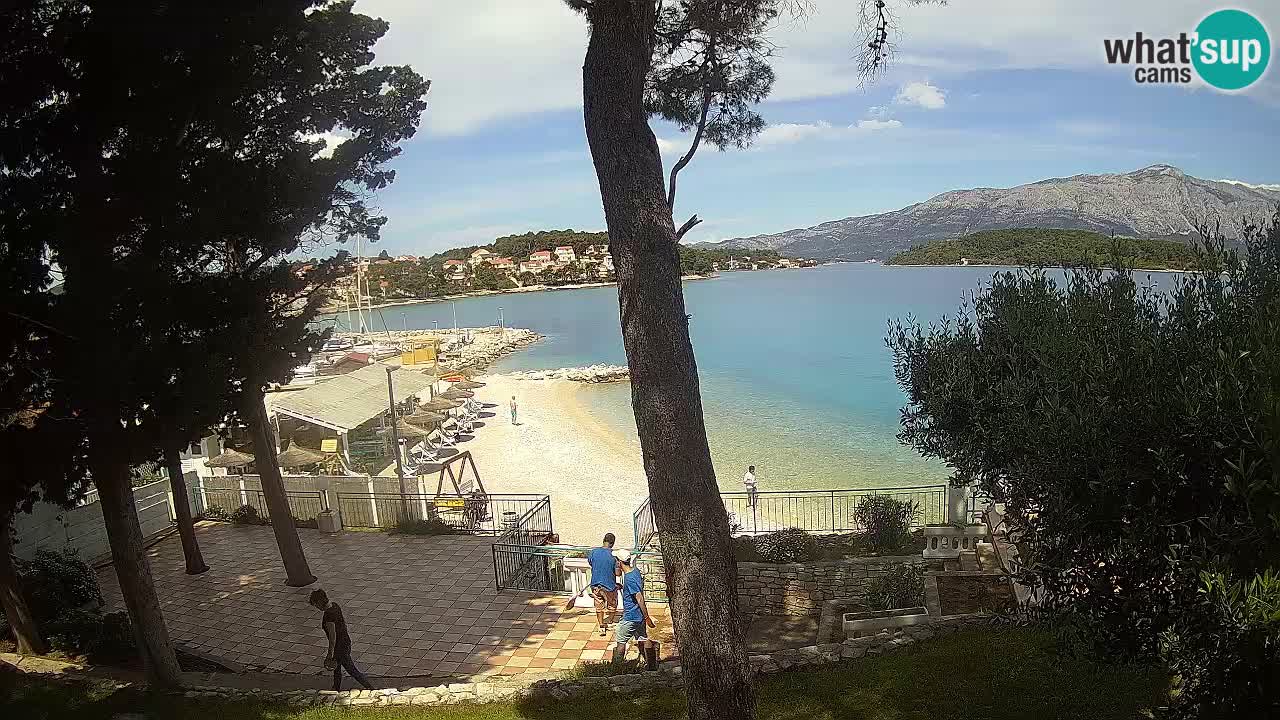 Webcam Lumbarda – Prvi Žal Strand – Korčula