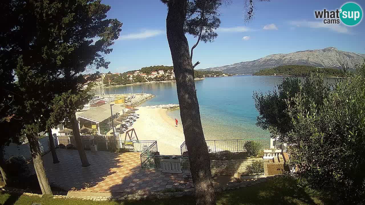 Webcam Lumbarda – Prvi Žal Strand – Korčula