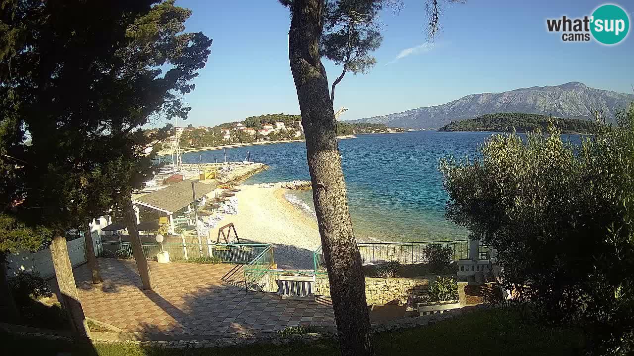 Webcam Lumbarda – Prvi Žal Strand – Korčula