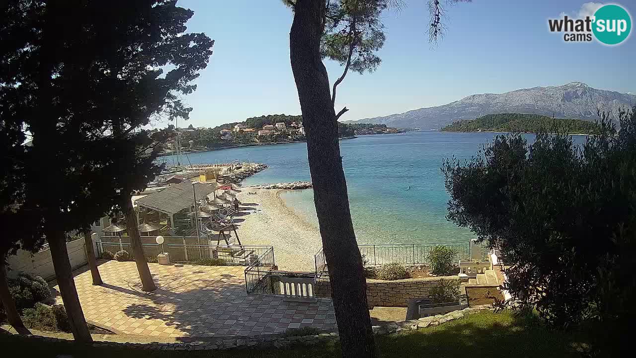 Webcam Lumbarda – Prvi Žal Strand – Korčula