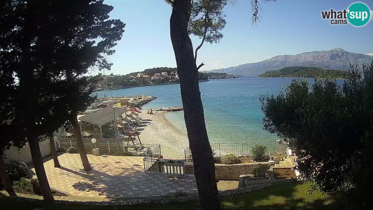 Webcam Lumbarda – Prvi Žal Strand – Korčula