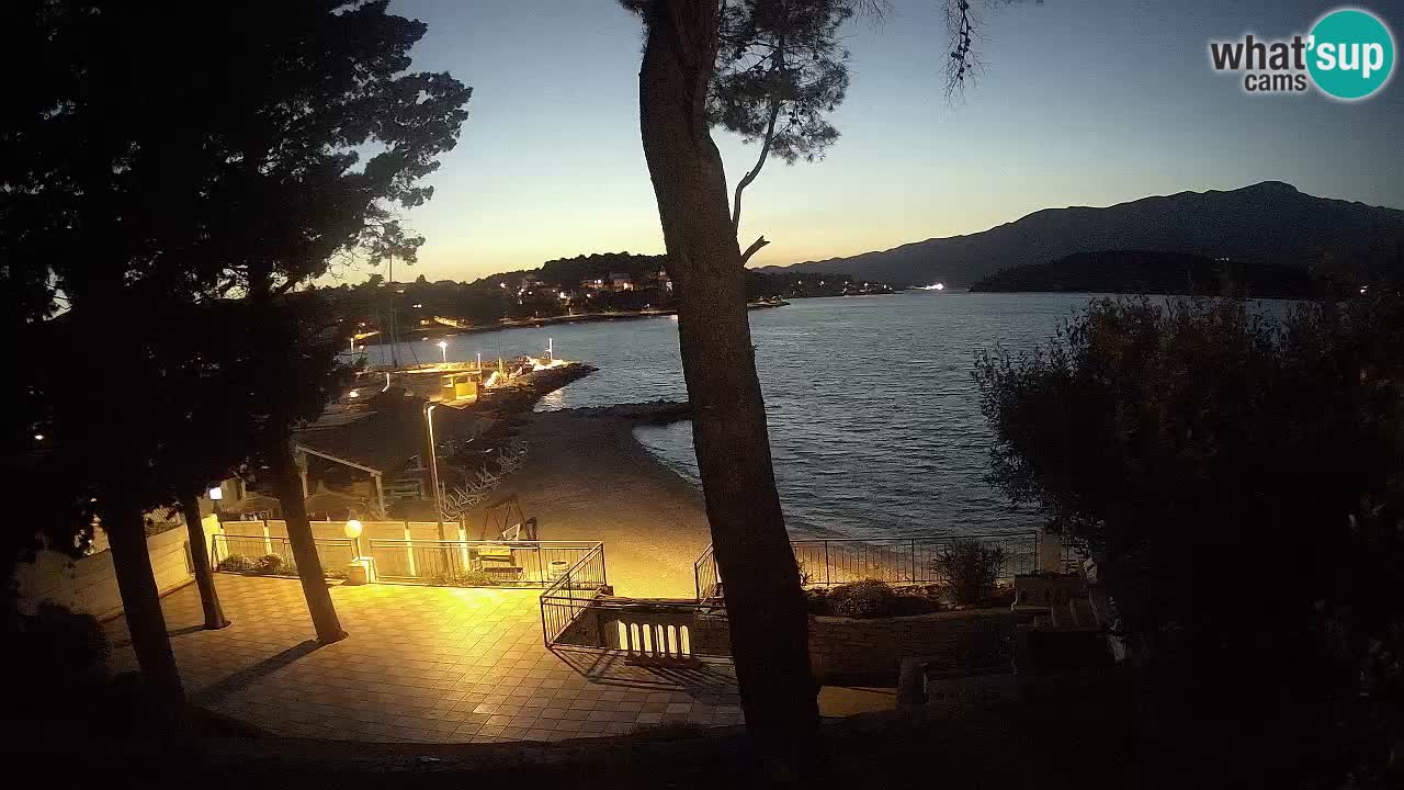 Webcam Lumbarda – Prvi Žal Strand – Korčula