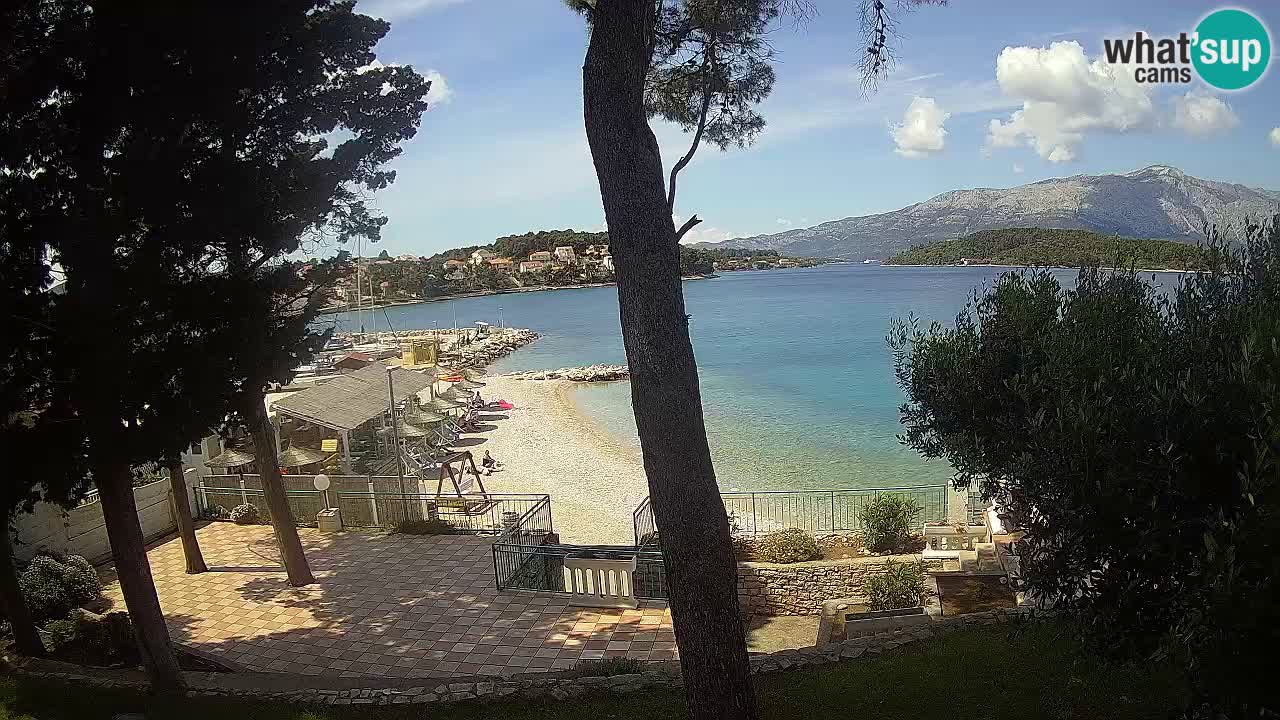 Webcam Lumbarda – Prvi Žal Strand – Korčula