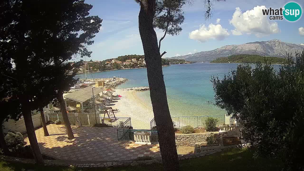 Webcam Lumbarda – Prvi Žal Strand – Korčula