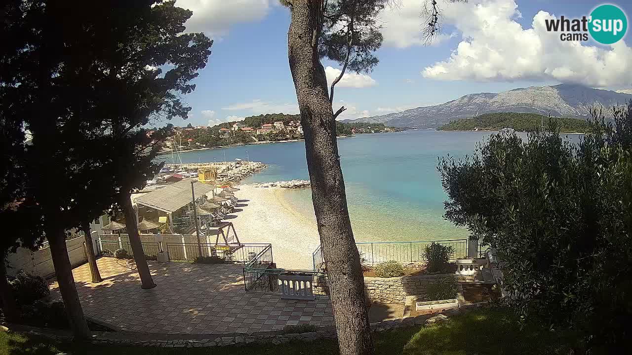 Webcam Lumbarda – Prvi Žal Strand – Korčula