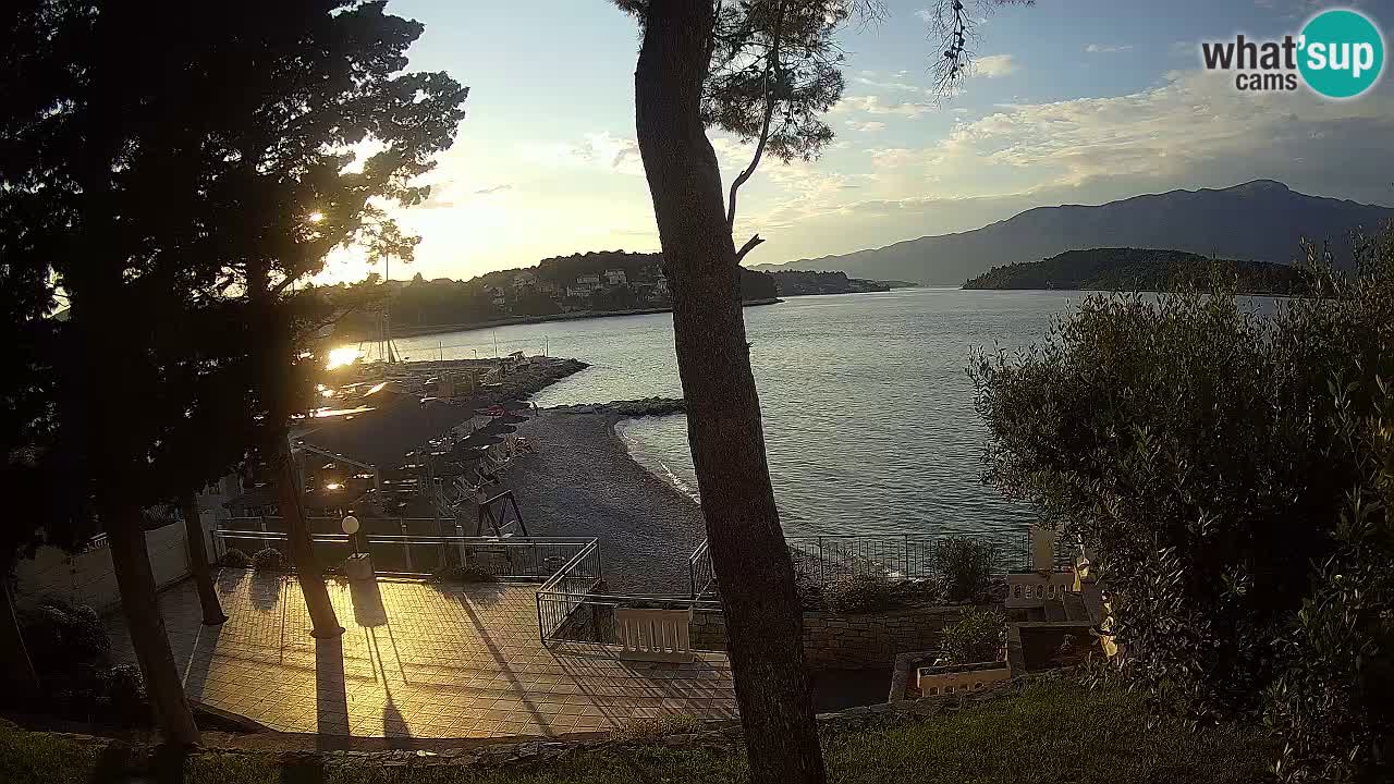 Web kamera Lumbarda – Plaža Prvi Žal – Korčula