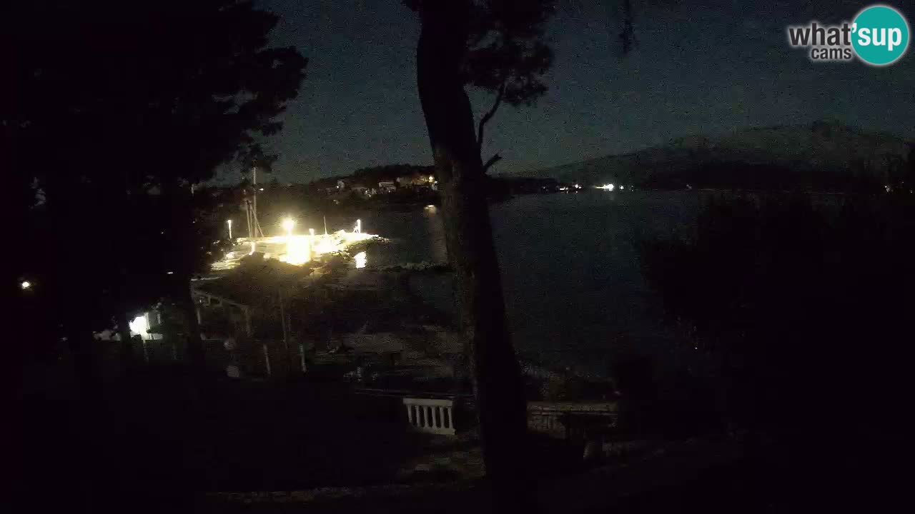 Spletna kamera Lumbarda – Plaža Prvi Žal – Korčula