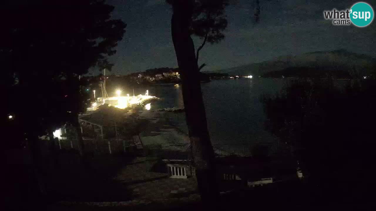 Web kamera Lumbarda – Plaža Prvi Žal – Korčula