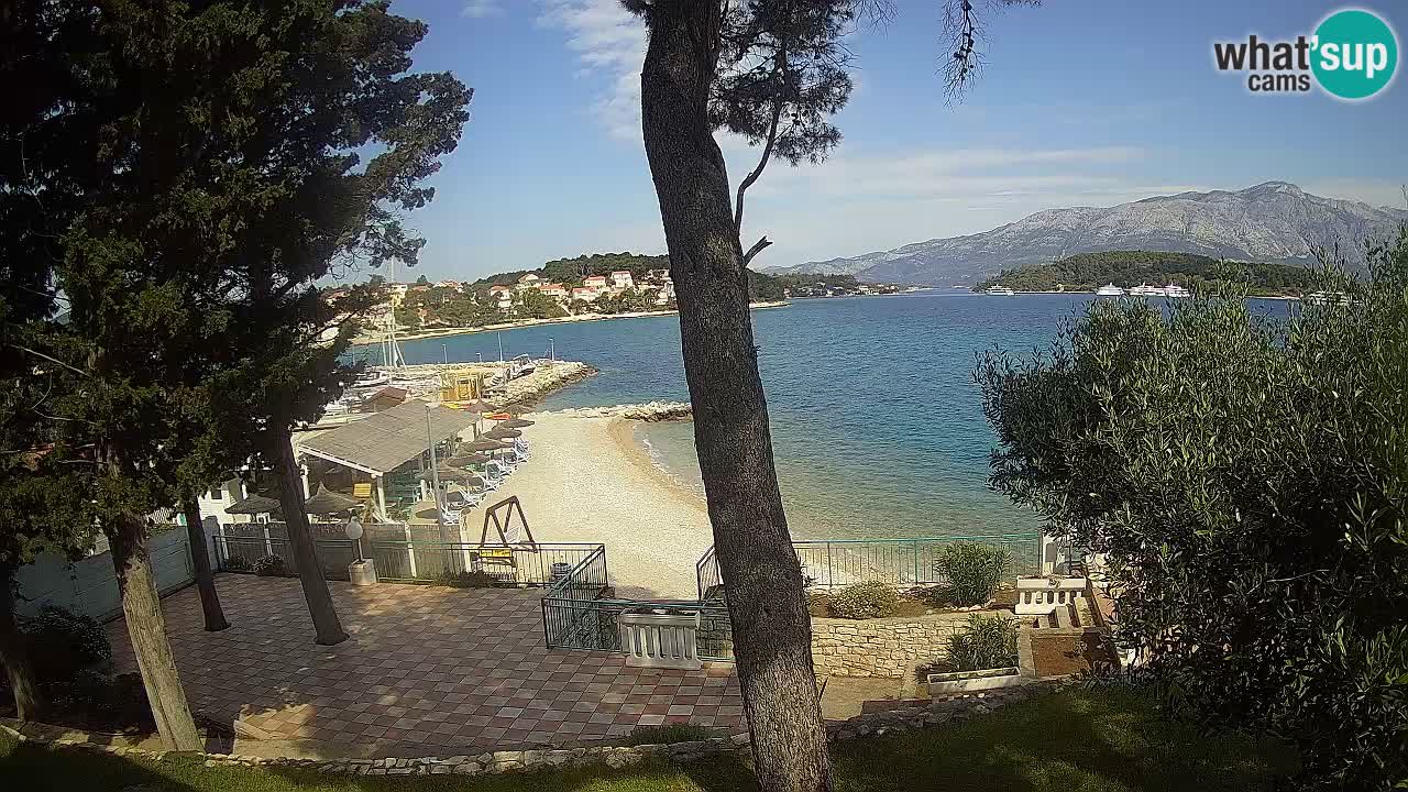 Webcam Lumbarda – Prvi Žal Strand – Korčula