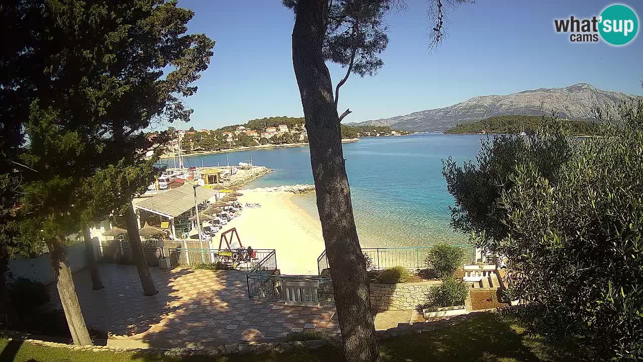 Webcam Lumbarda – Prvi Žal Strand – Korčula