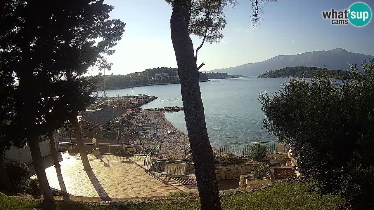 Webcam Lumbarda – Prvi Žal beach – Korčula