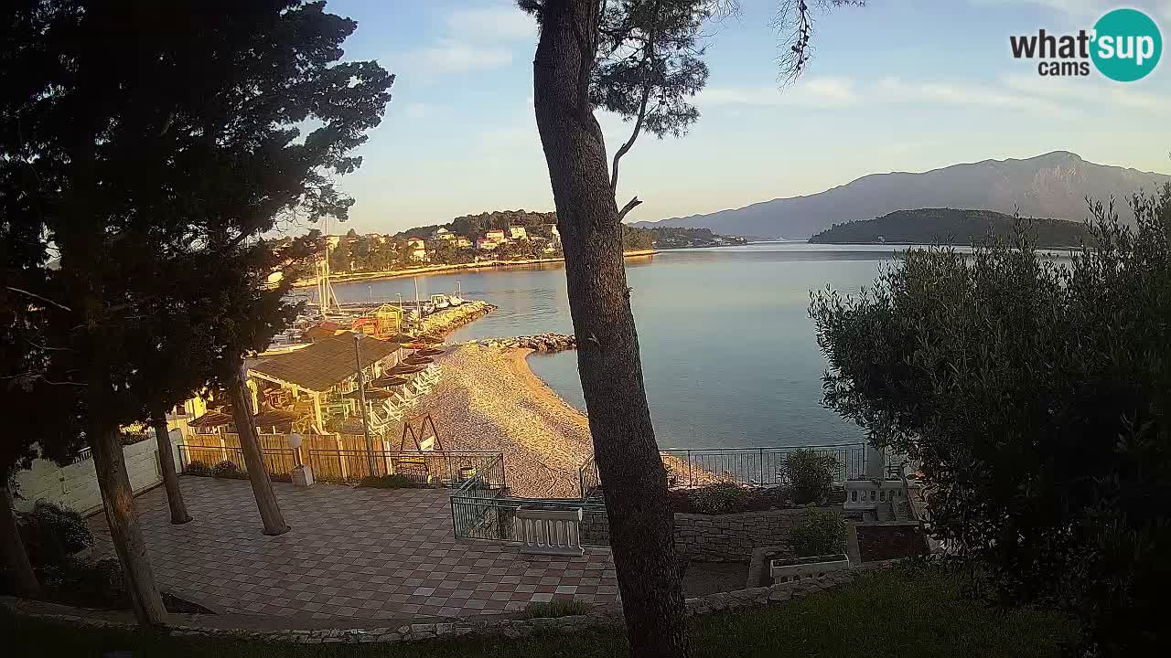 Webcam Lumbarda – Prvi Žal Strand – Korčula