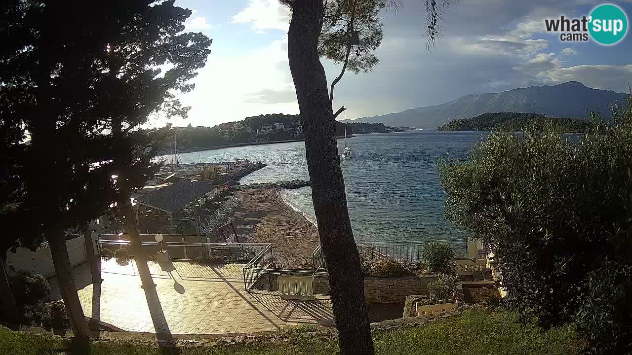 Camera en vivo Lumbarda – Playa Prvi Žal – Korčula