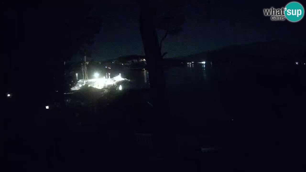 Spletna kamera Lumbarda – Plaža Prvi Žal – Korčula