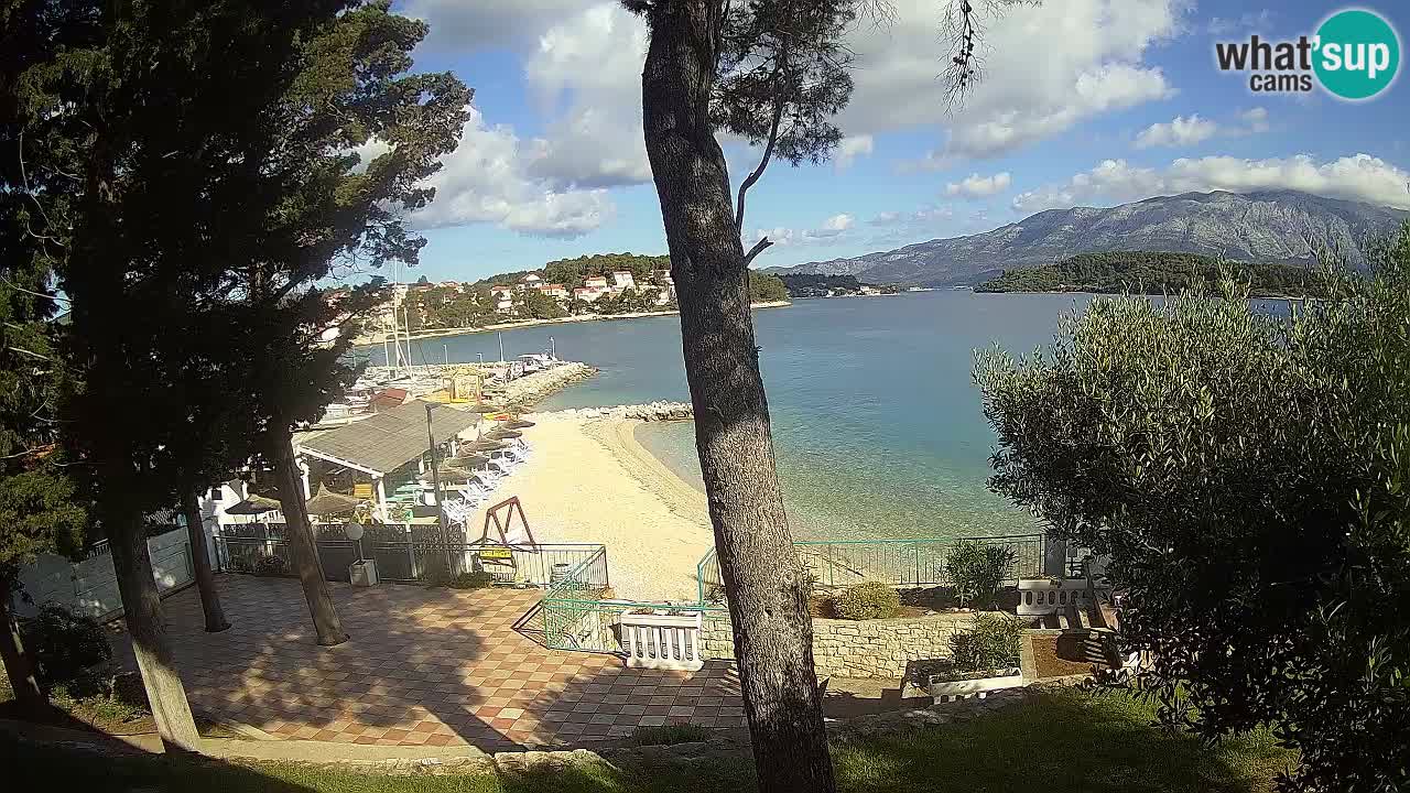 Webcam Lumbarda – Prvi Žal Strand – Korčula