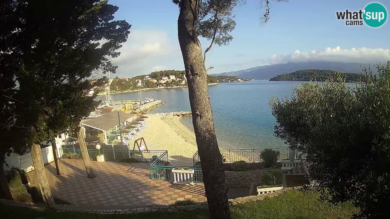 Camera en vivo Lumbarda – Playa Prvi Žal – Korčula