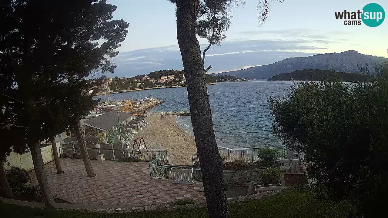 Webcam Lumbarda – Prvi Žal Strand – Korčula