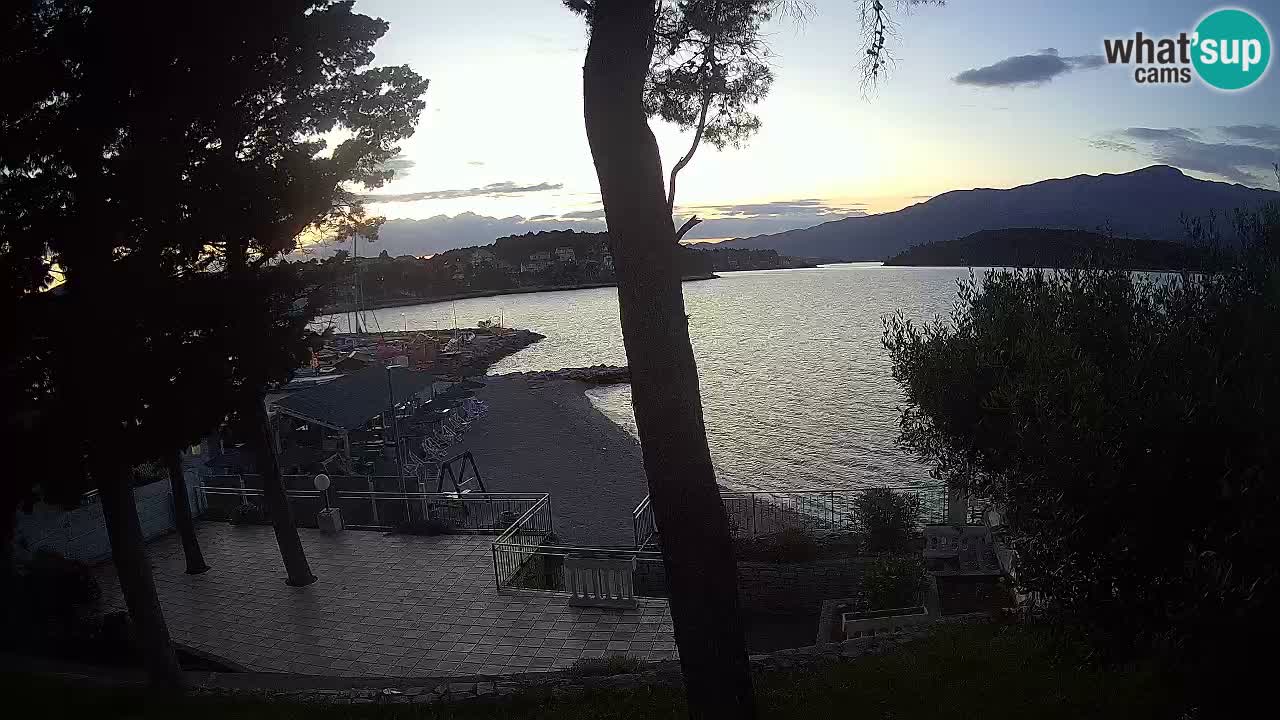 Livecam Lumbarda – Spiaggia Prvi Žal – Korčula