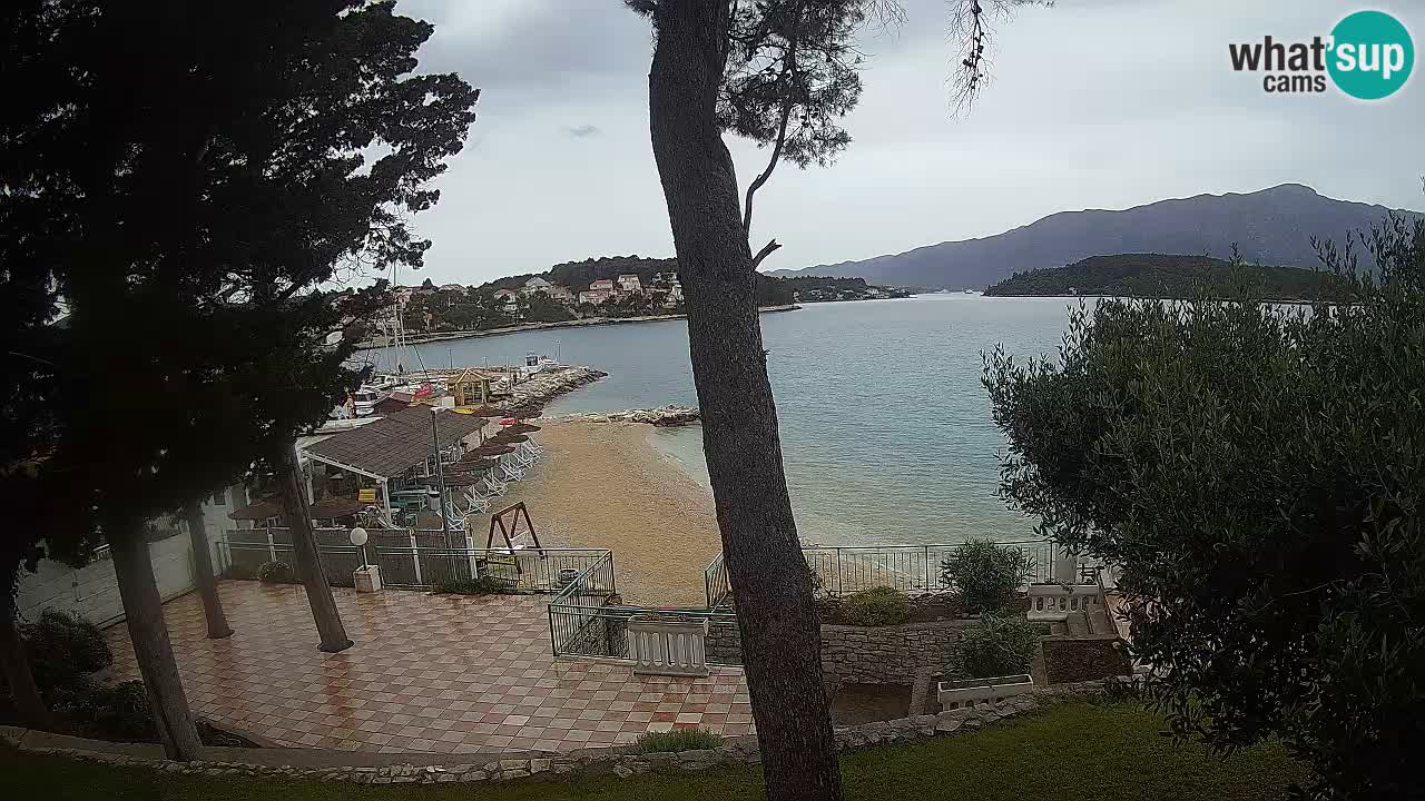 Webcam Lumbarda – Prvi Žal Strand – Korčula