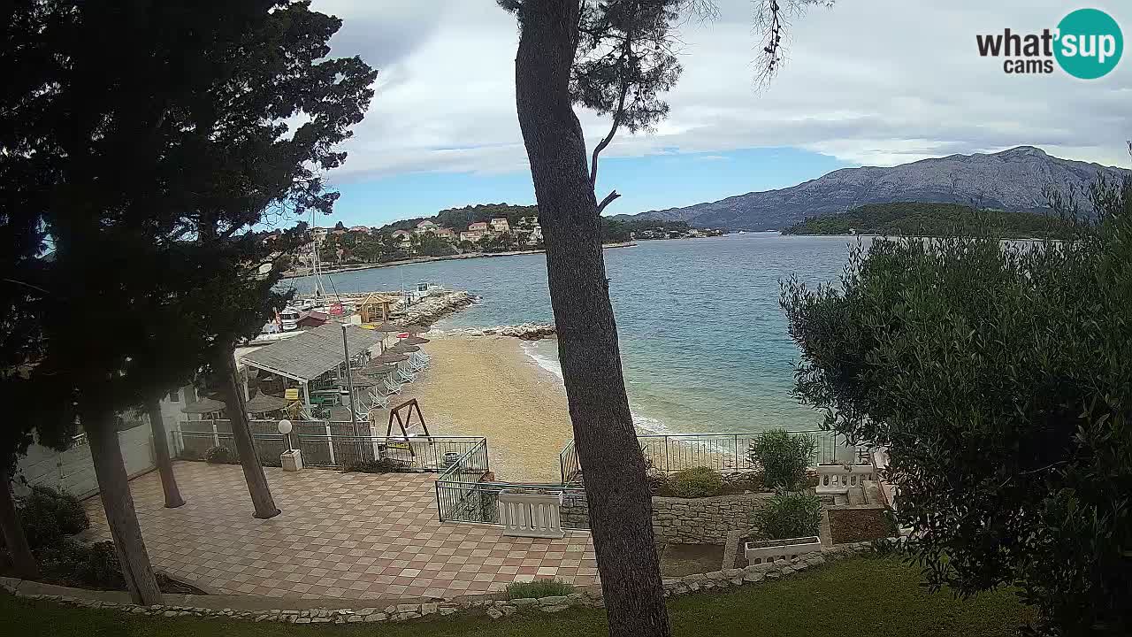 Camera en vivo Lumbarda – Playa Prvi Žal – Korčula