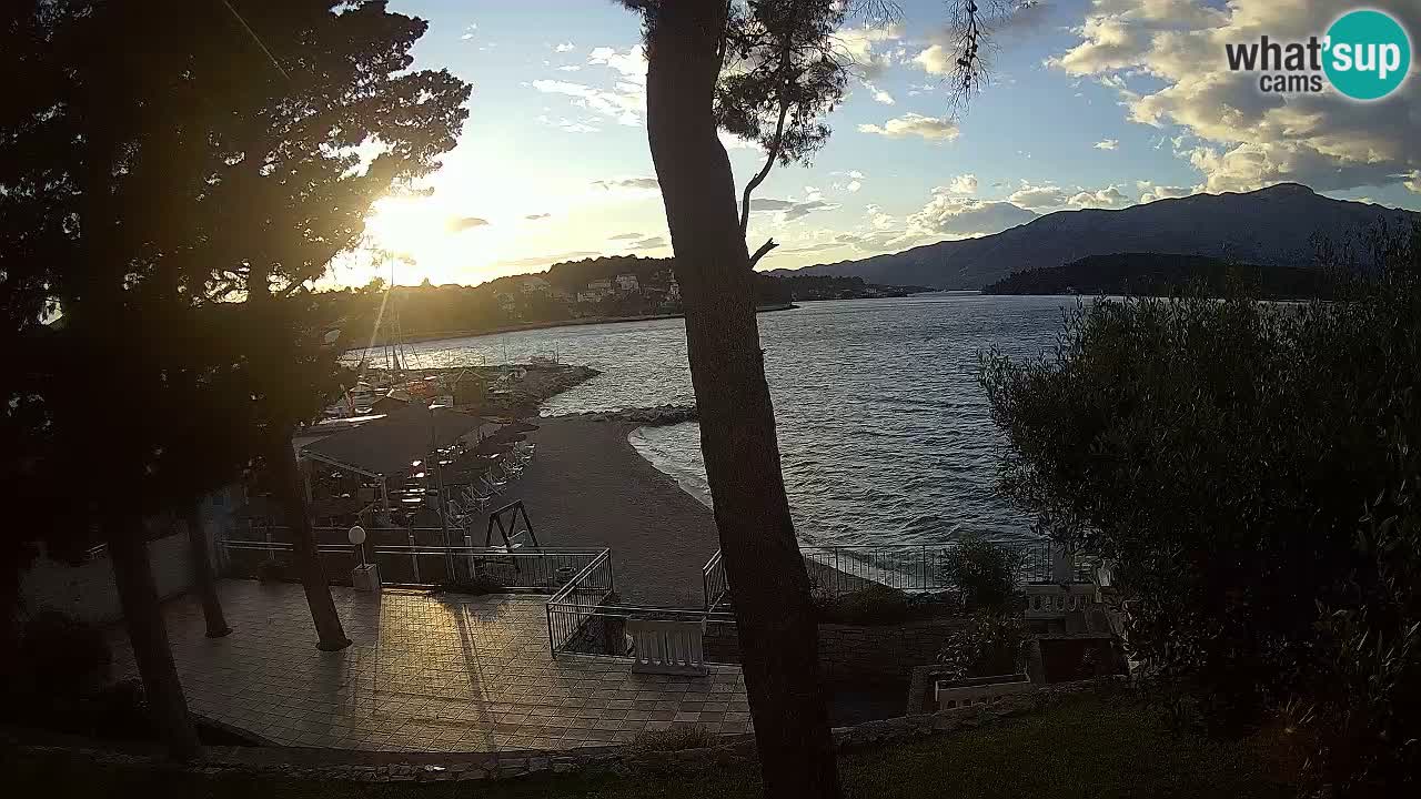 Camera en vivo Lumbarda – Playa Prvi Žal – Korčula