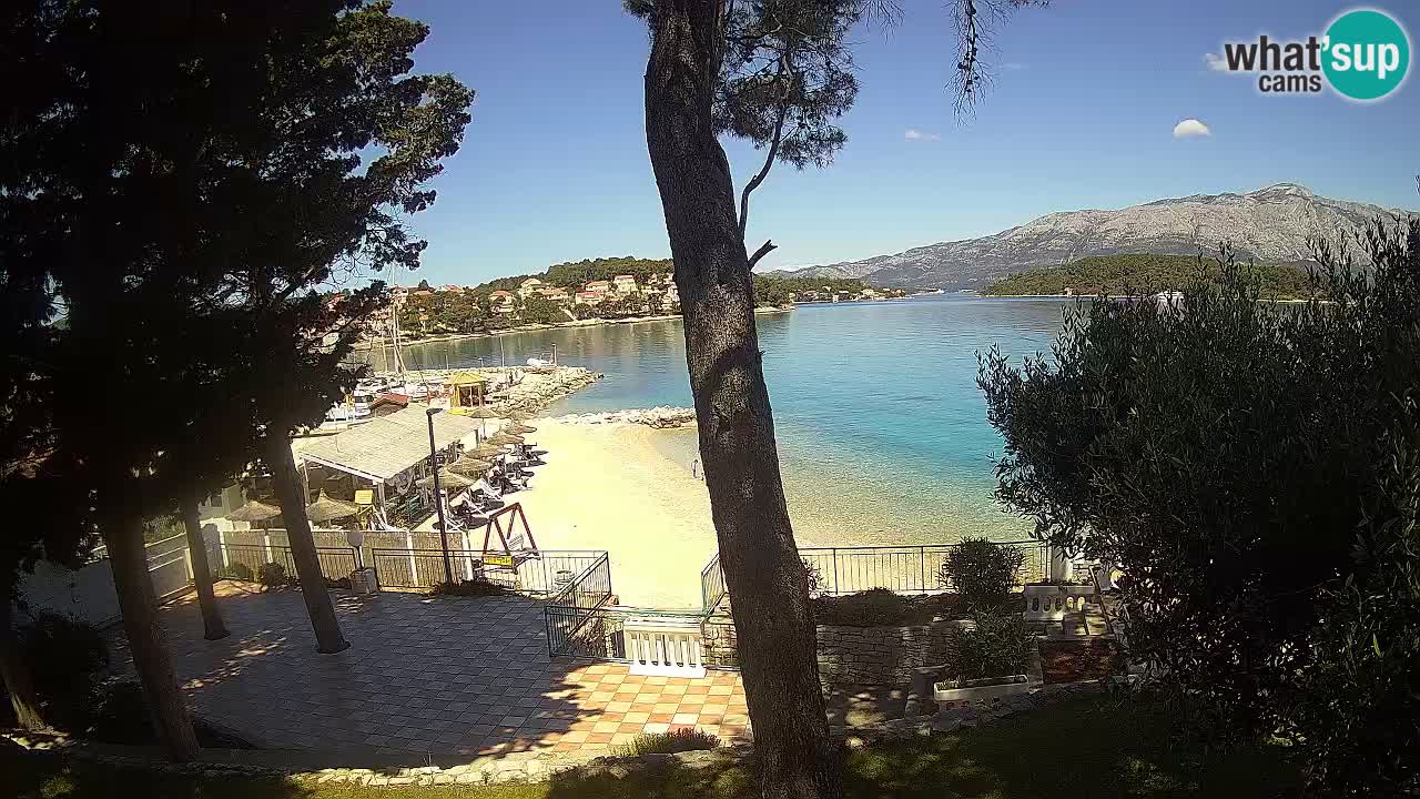 Webcam Lumbarda – Prvi Žal Strand – Korčula