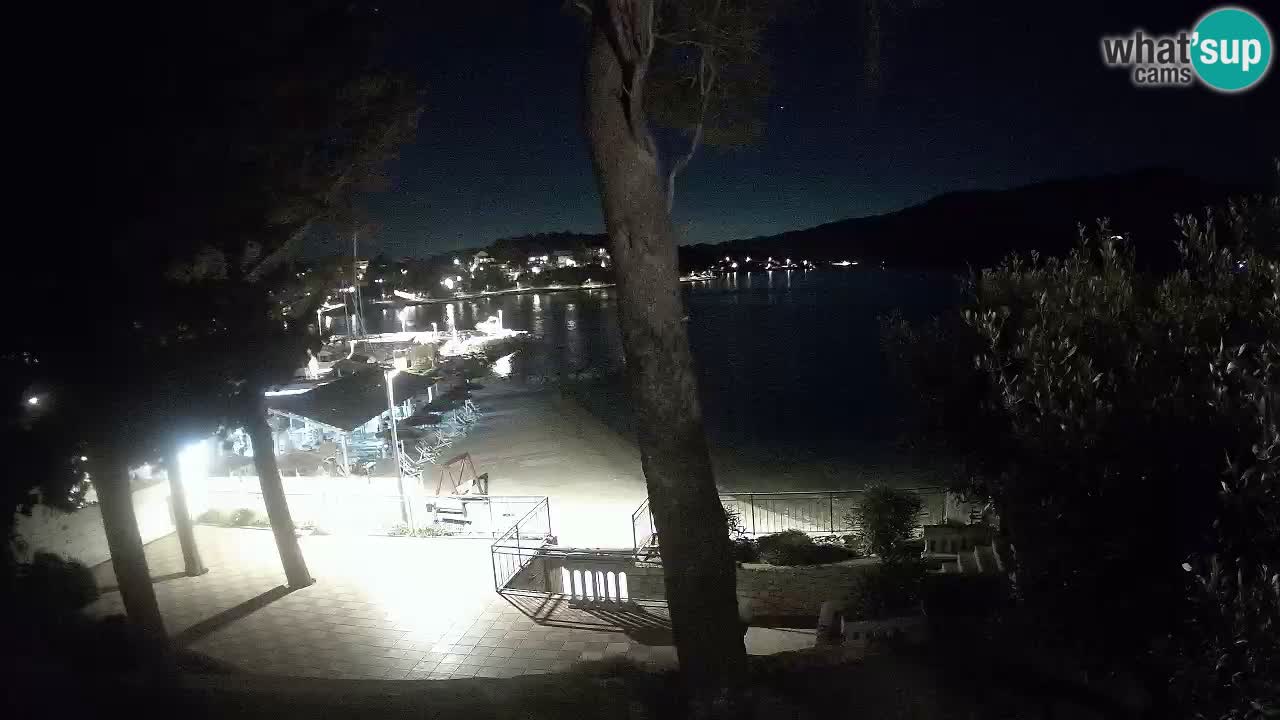 Webcam live Lumbarda – Plage Prvi Žal – Korčula