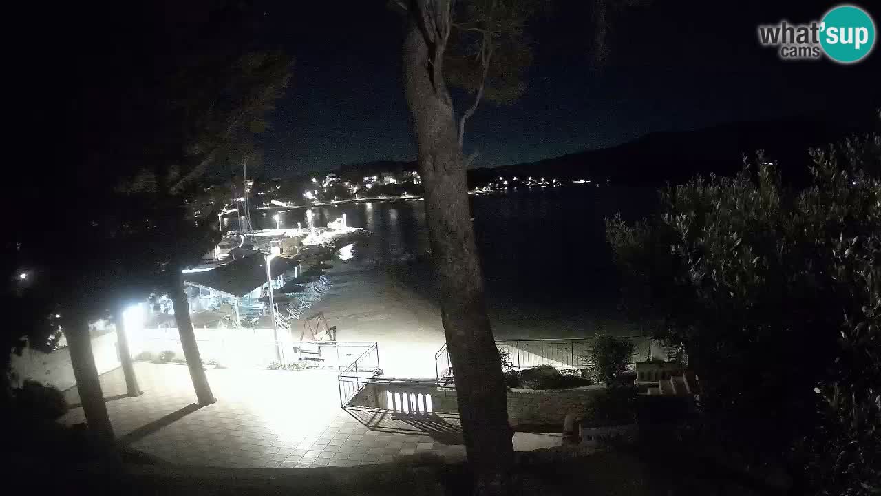 Webcam live Lumbarda – Plage Prvi Žal – Korčula