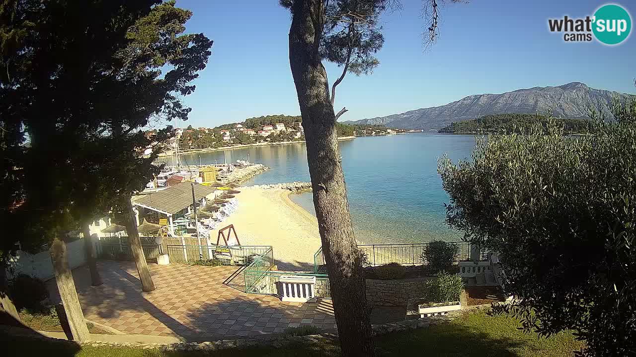 Webcam Lumbarda – Prvi Žal Strand – Korčula