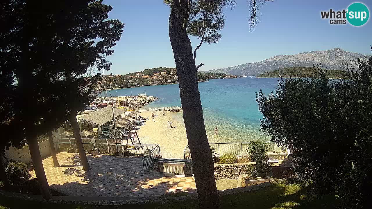 Webcam Lumbarda – Prvi Žal Strand – Korčula