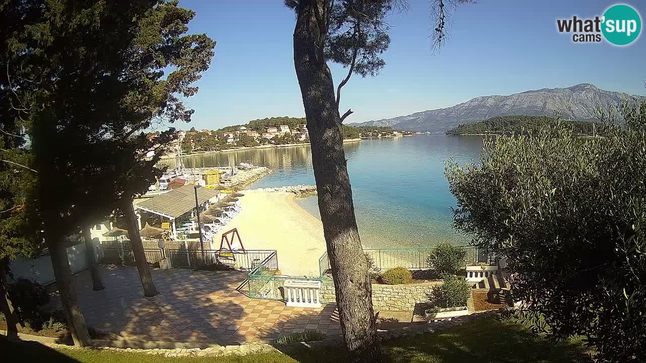 Webcam Lumbarda – Prvi Žal Strand – Korčula