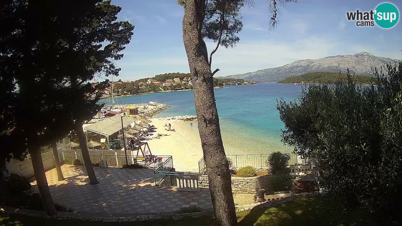 Webcam Lumbarda – Prvi Žal Strand – Korčula