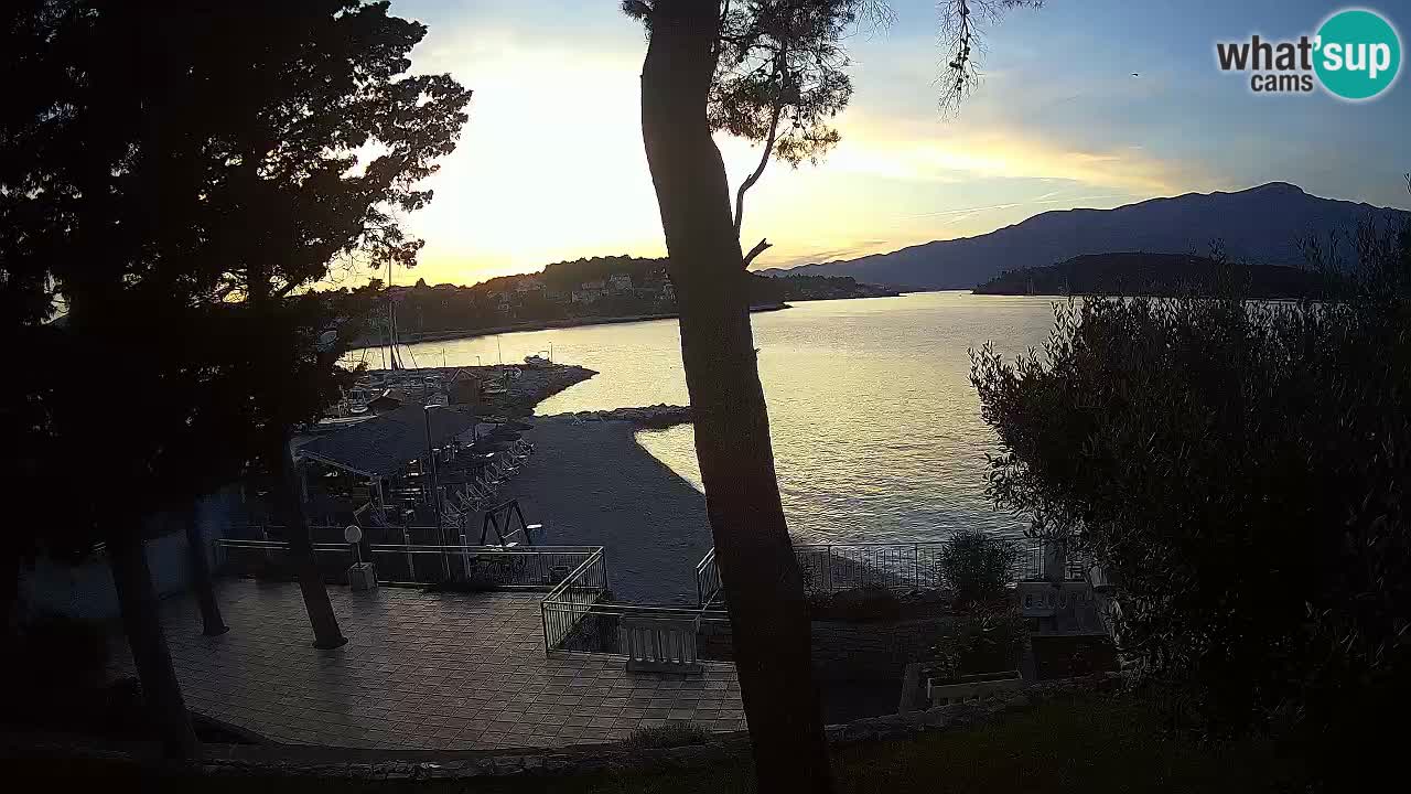 Camera en vivo Lumbarda – Playa Prvi Žal – Korčula