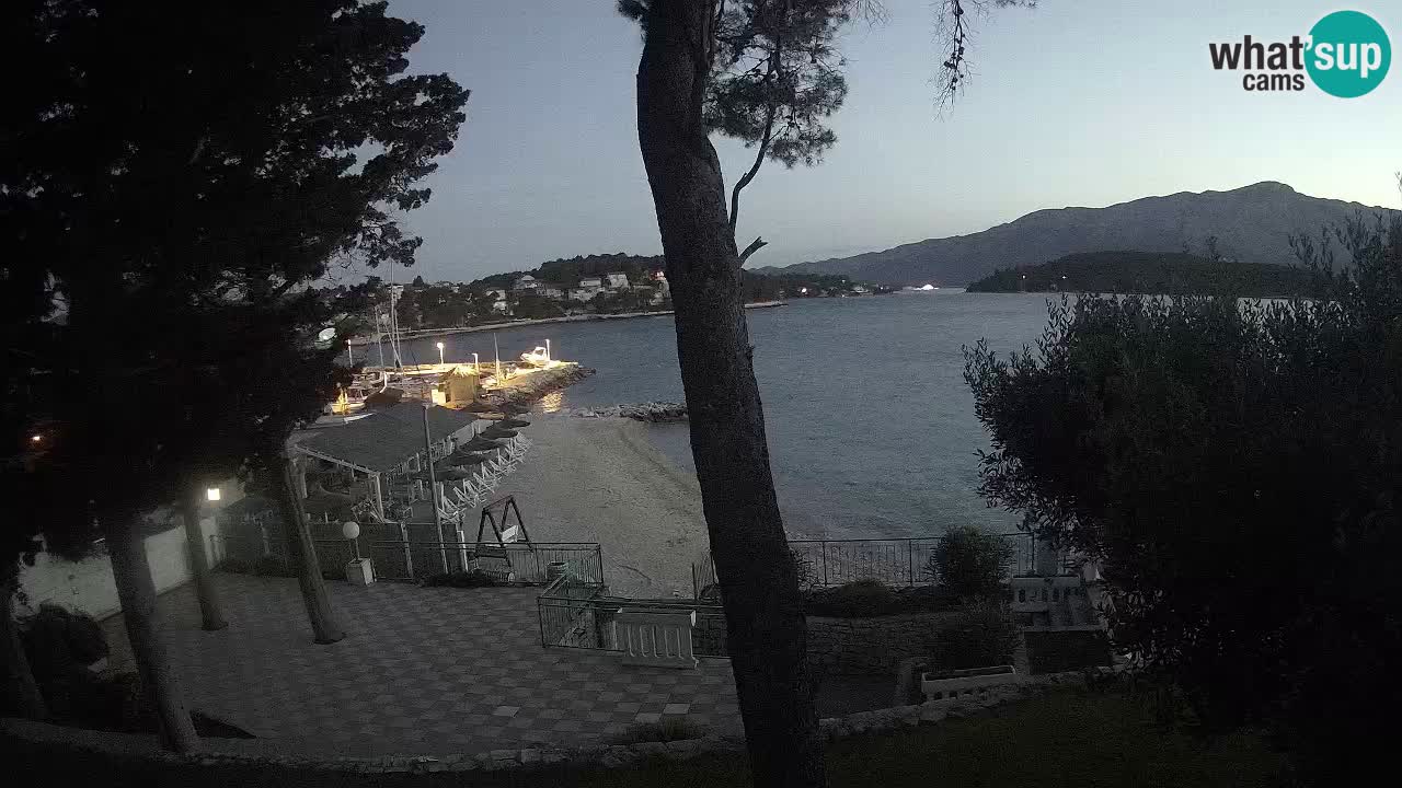 Webcam Lumbarda – Prvi Žal Strand – Korčula