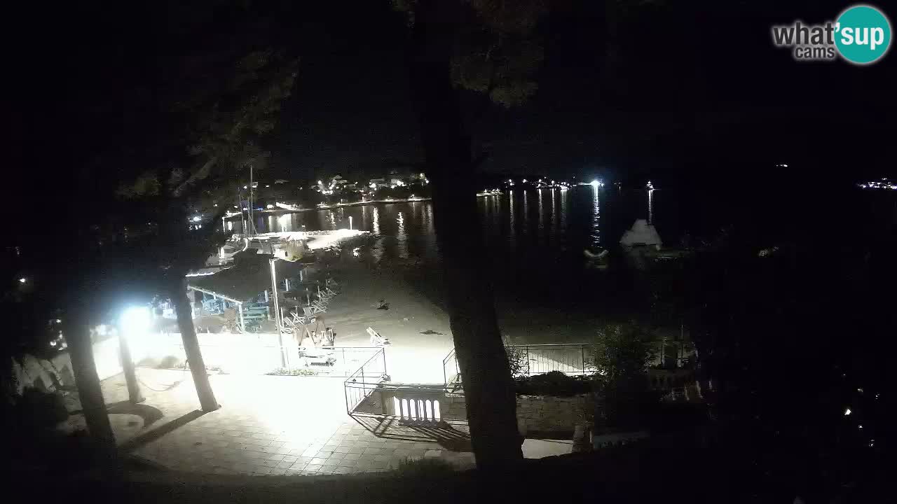 Spletna kamera Lumbarda – Plaža Prvi Žal – Korčula