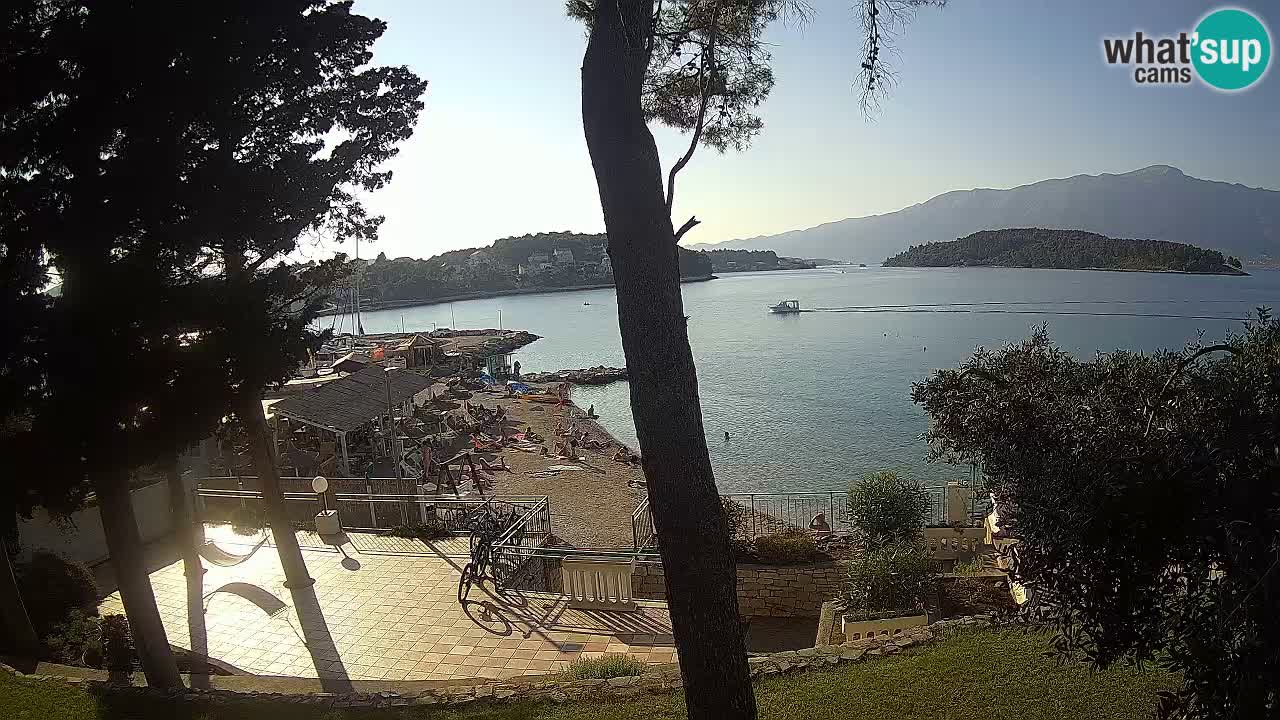 Webcam Lumbarda – Prvi Žal beach – Korčula