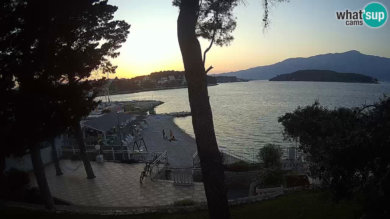 Webcam Lumbarda – Prvi Žal beach – Korčula