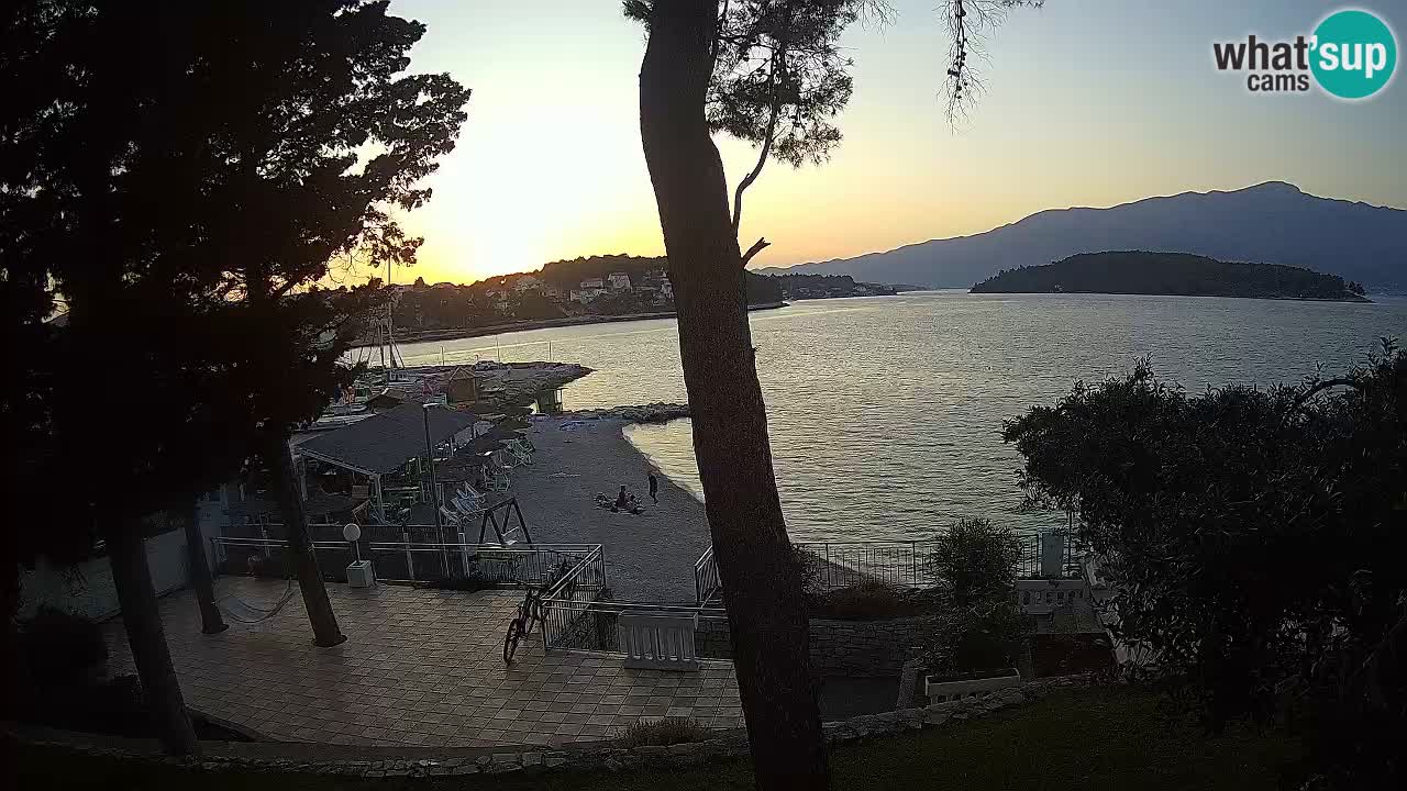 Webcam Lumbarda – Prvi Žal beach – Korčula