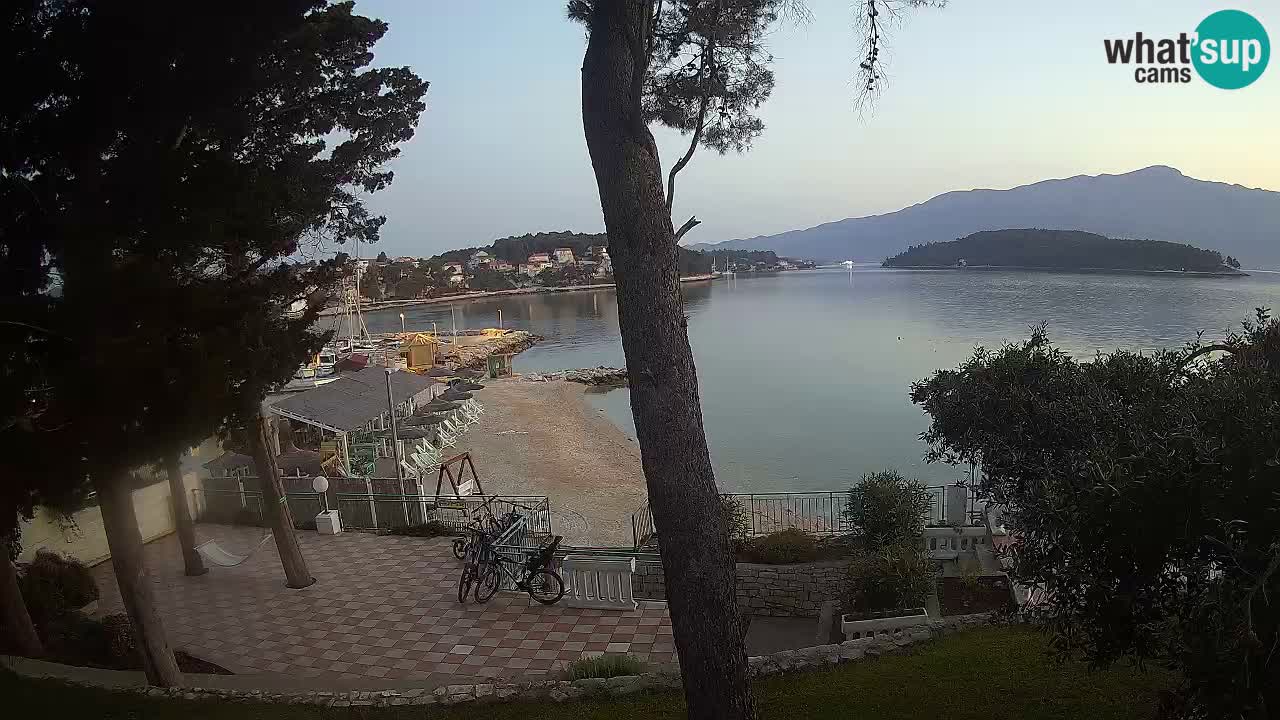 Webcam Lumbarda – Prvi Žal beach – Korčula