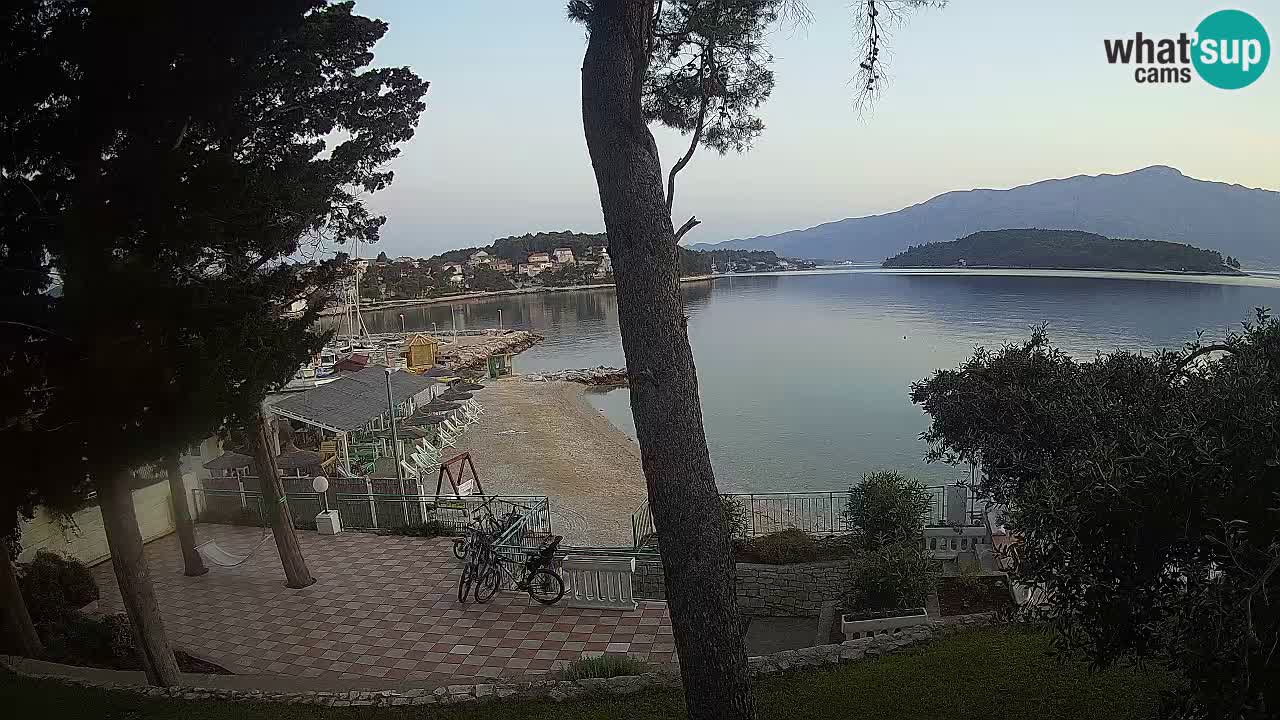 Webcam Lumbarda – Prvi Žal Strand – Korčula
