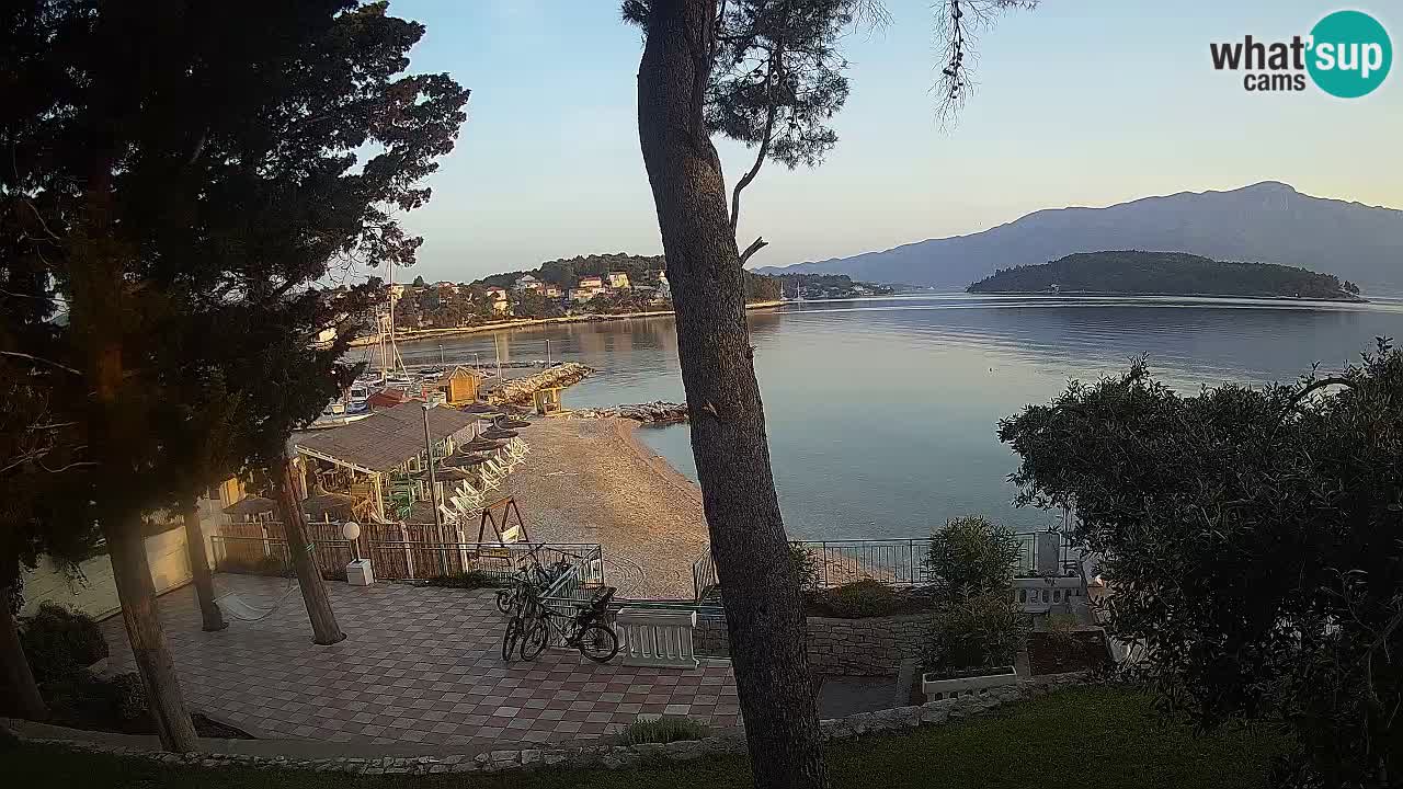 Camera en vivo Lumbarda – Playa Prvi Žal – Korčula