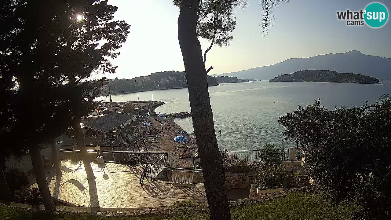 Webcam Lumbarda – Prvi Žal beach – Korčula