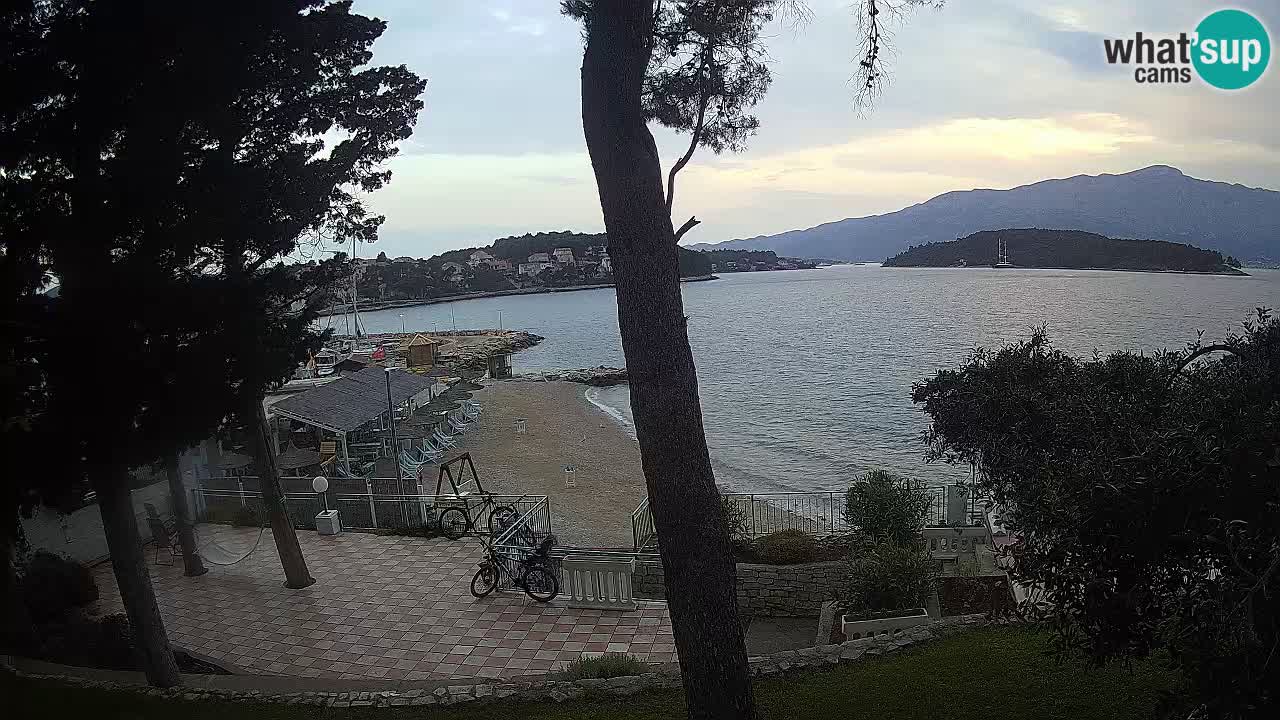 Webcam Lumbarda – Prvi Žal Strand – Korčula