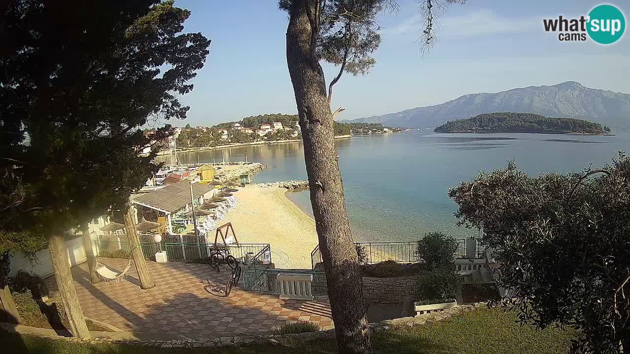 Livecam Lumbarda – Spiaggia Prvi Žal – Korčula
