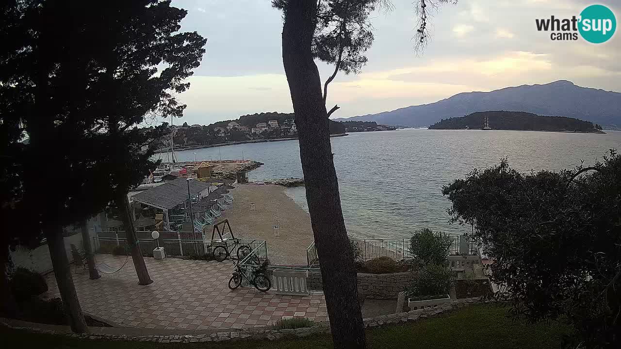 Camera en vivo Lumbarda – Playa Prvi Žal – Korčula