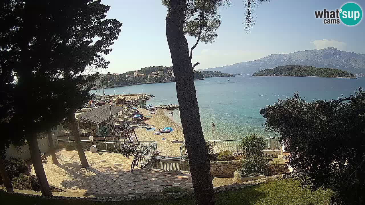 Webcam Lumbarda – Prvi Žal Strand – Korčula