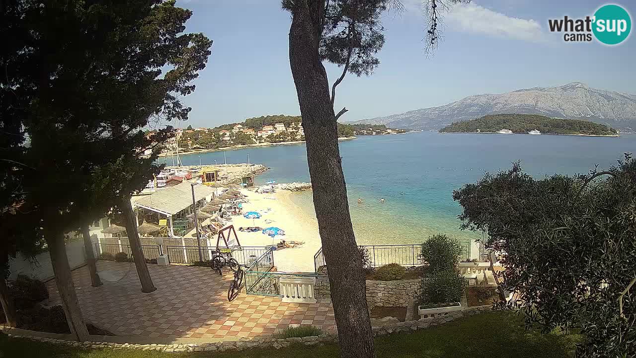 Webcam Lumbarda – Prvi Žal Strand – Korčula