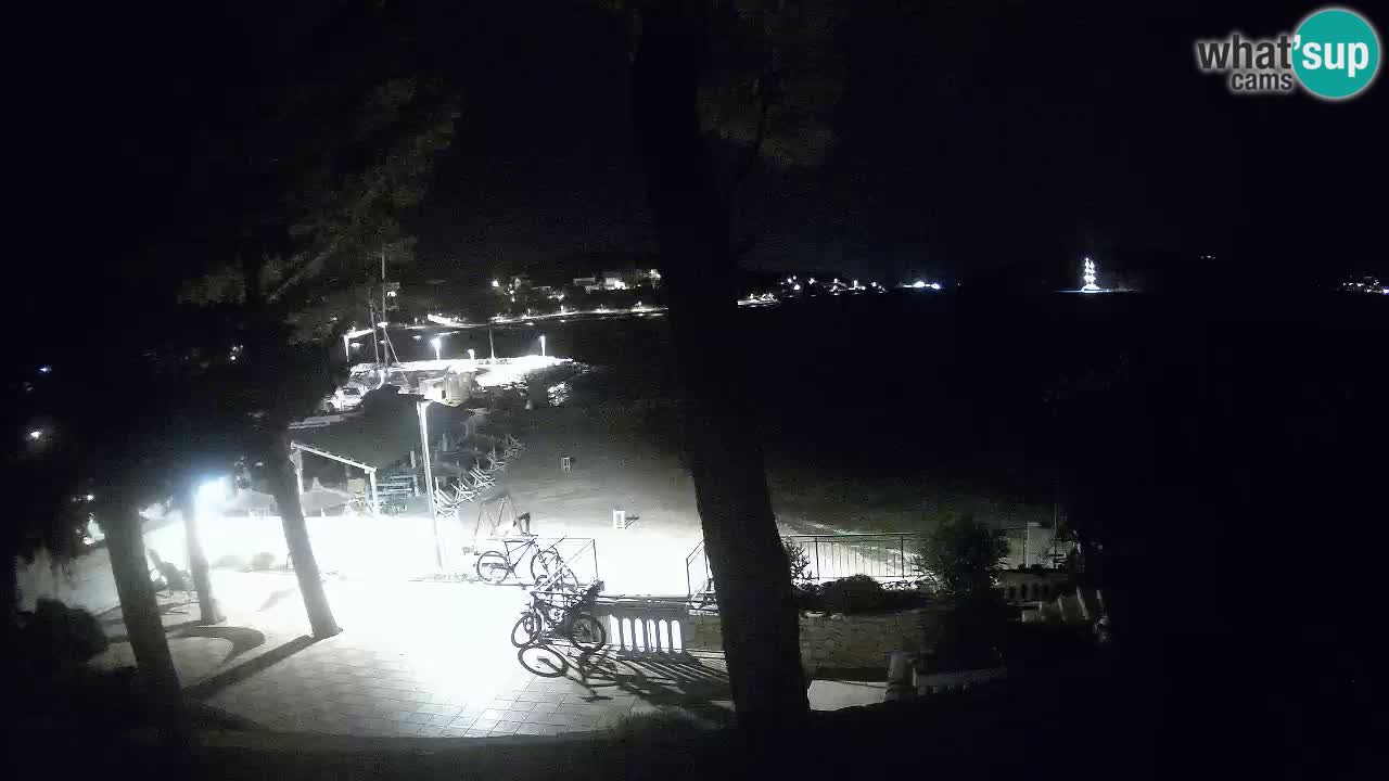 Spletna kamera Lumbarda – Plaža Prvi Žal – Korčula
